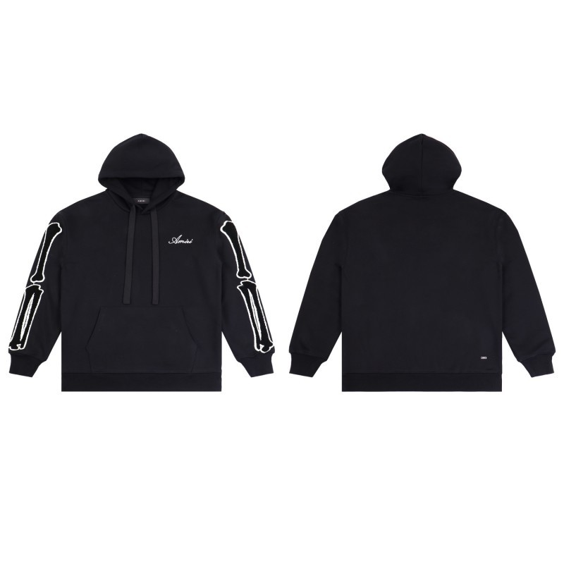 Fog marca de moda AM suéter logotipo de letras agrietadas salpicaduras de tinta pintura graffiti bordado sudadera con capucha chaqueta de pareja IR1