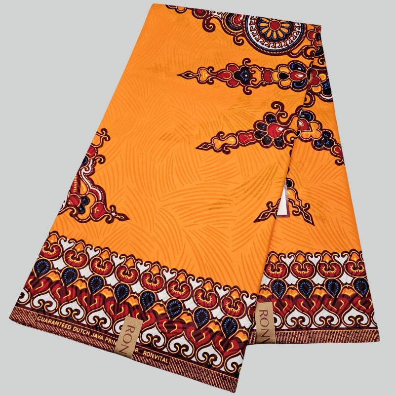爪哇大JAVA非洲蜡染布零售批发原厂全棉6码蜡布衣服裙子头巾布料