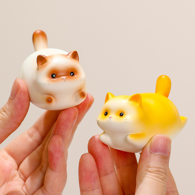 New Creative Lucky Cat Rocking Toy Desktop Ornament Trendy Toy Decoration Office Gift Cute Kitten New Creative Lucky Cat Rocking Toy Desktop Ornament Trendy Toy Decoration Office Gift Cute Kitten
