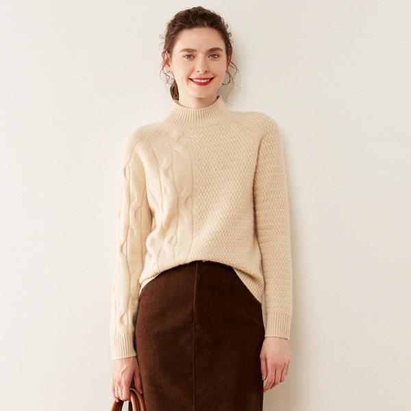 Woolen demi-season sweater