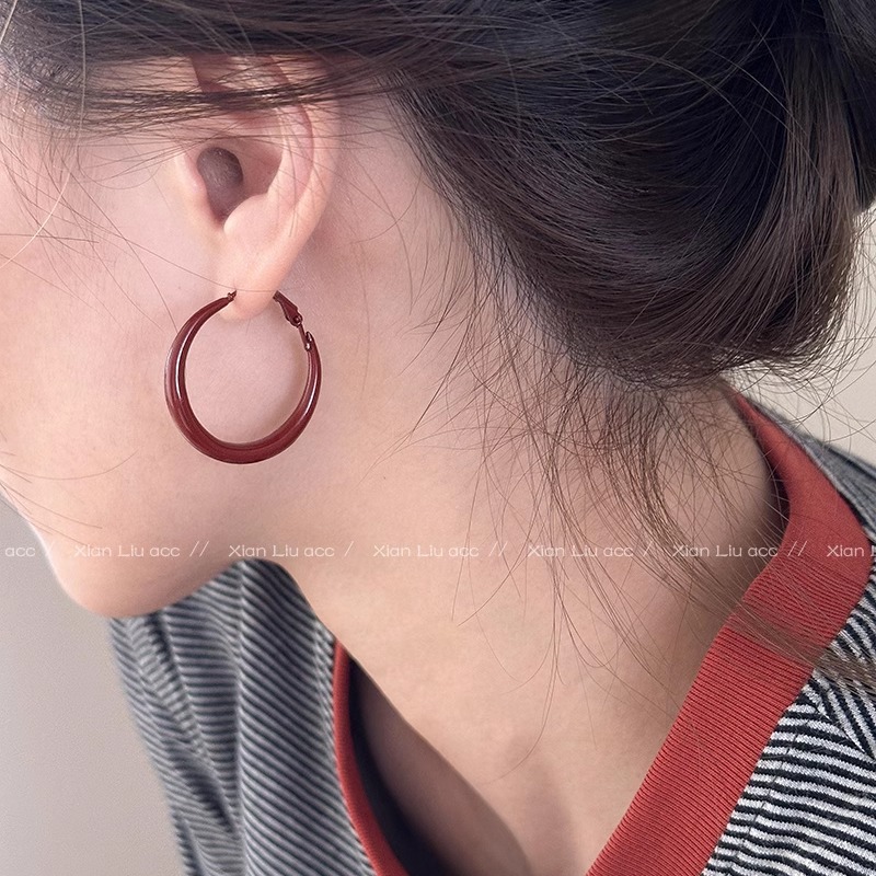 Small wine red 3cm