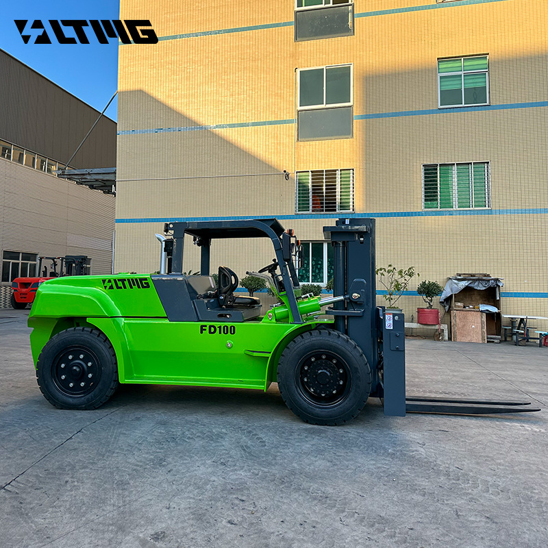 柴油叉车10吨12t10t进柜车全新堆高机内燃12吨国二大吨位货物搬运