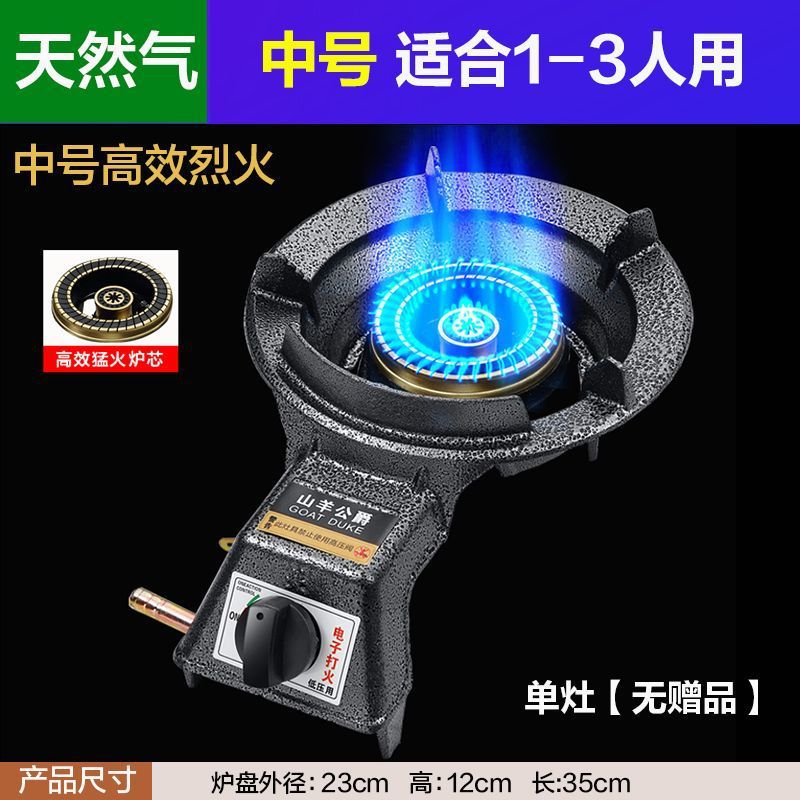 천연가스용 중효율 화재 + 화염 보호 [선물 없음]