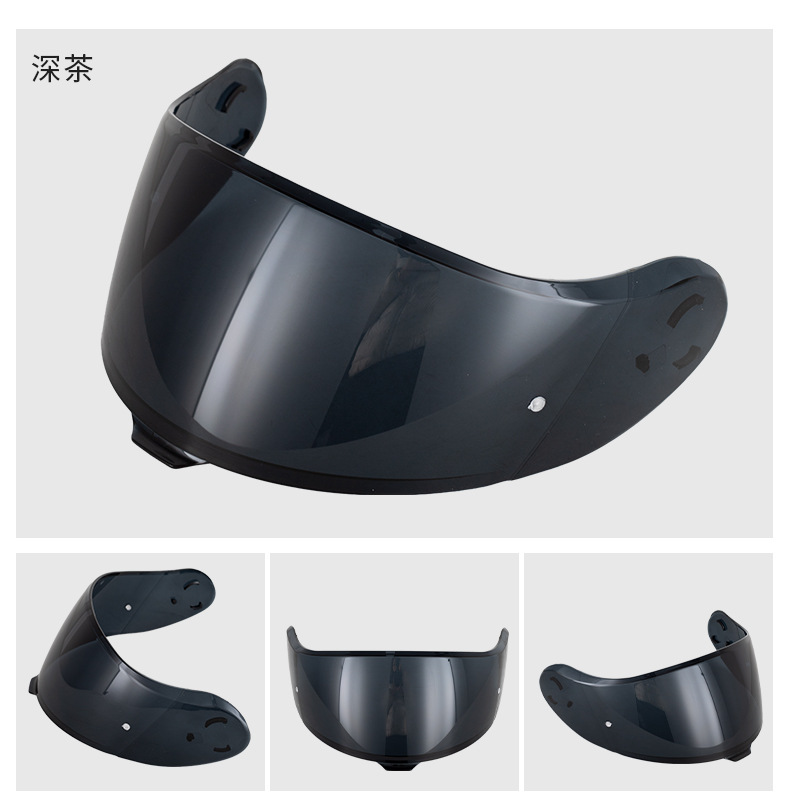 Motorcycle Helmet Cns-3C Lens Compatible with Neotec-3 Motorcycle Helmet, Windproof and Sunproof Safety Accessories, Cross-Lens