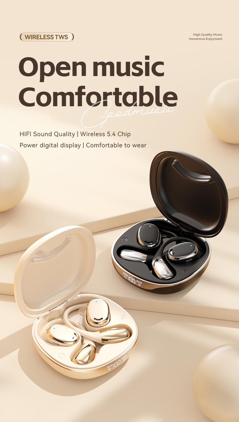 Écouteurs bluetooth avec longue autonomie et réduction de bruit_voghion.com