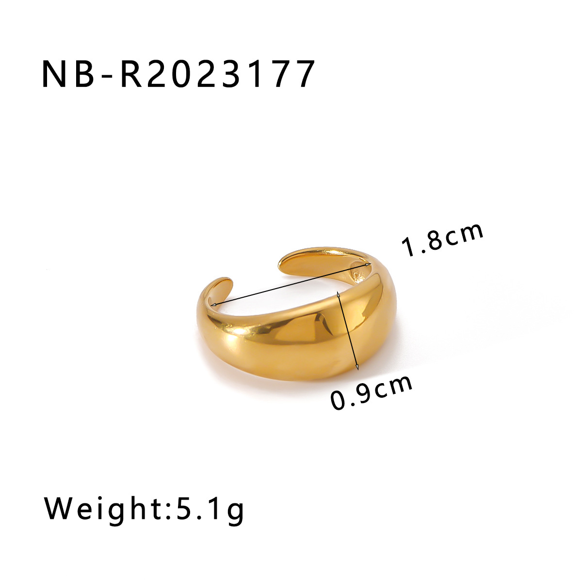 Geometric Wrap Ring For Women Designer Style Irregular Shape_voghion.com