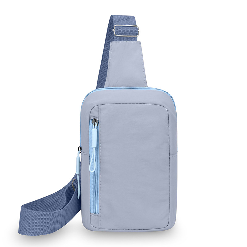 Nuevo bolso de pecho deportivo japonés transfronterizo versátil bolso de hombro de moda ligero al aire libre portátil de viaje móvil mochila