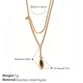 XL887BKG Black Onyx Necklace