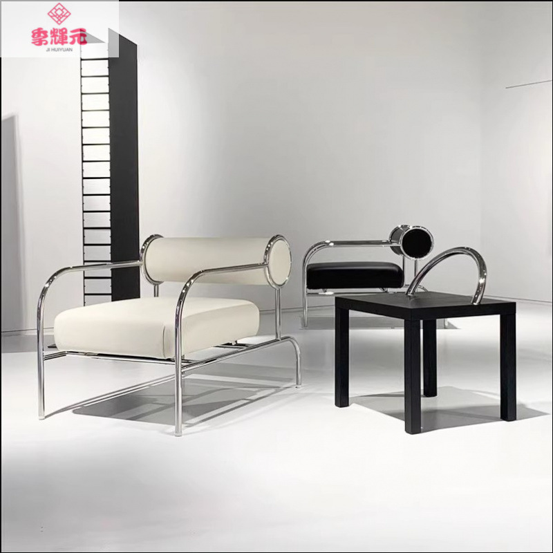 Müasir Minimalist Tək Kreslo və Stul - Yüngül və Şəffaf Dizayn