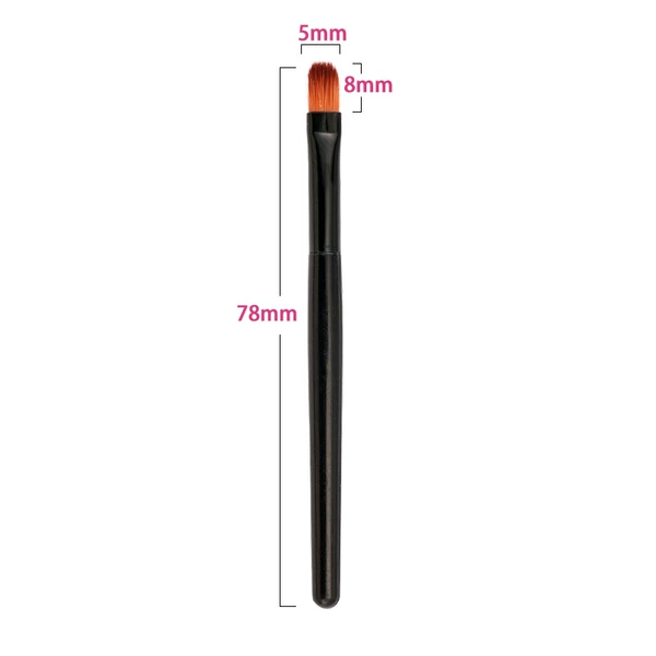 7.8cm short handle full black eye shadow brush