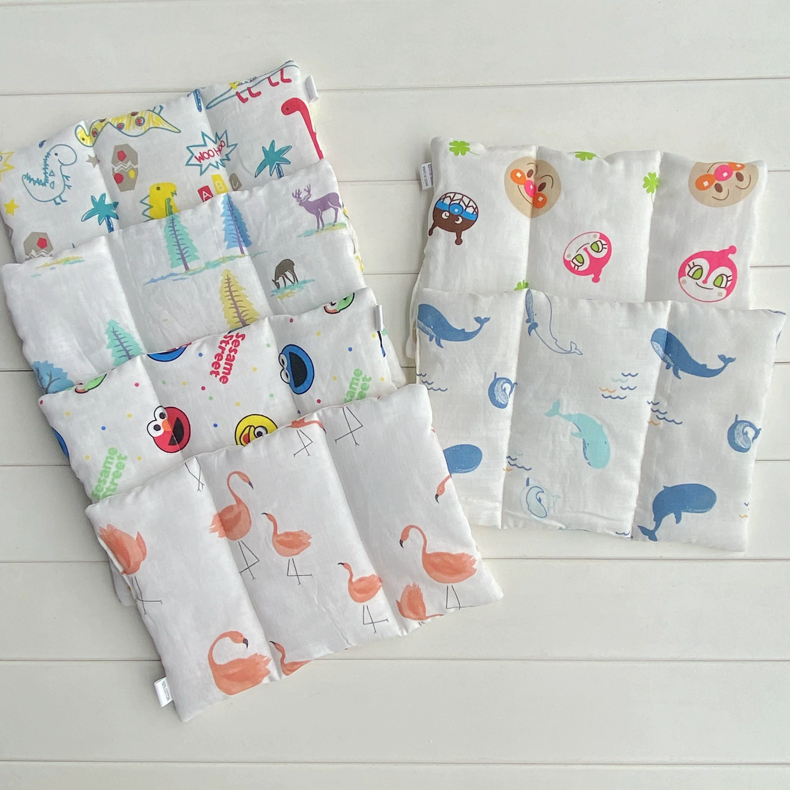 Gauze summer pillow