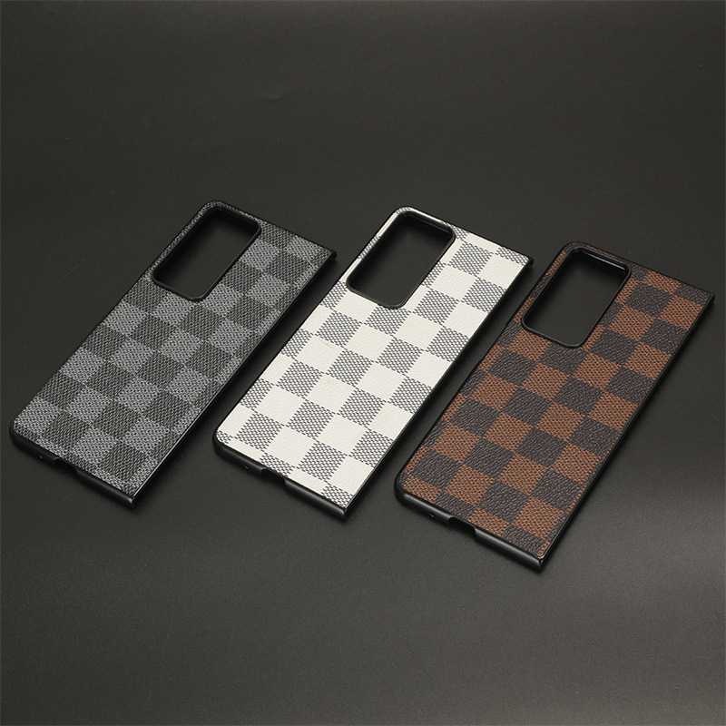 Suitable for Honor Magic V5/V6 Mobile Phone Case Honor Magic Vs2 Plaid Pattern Leather Protective Cover Vs3 Suitable for Honor Magic V5/V6 Mobile Phone Case Honor Magic Vs2 Plaid Pattern Leather Protective Cover Vs3