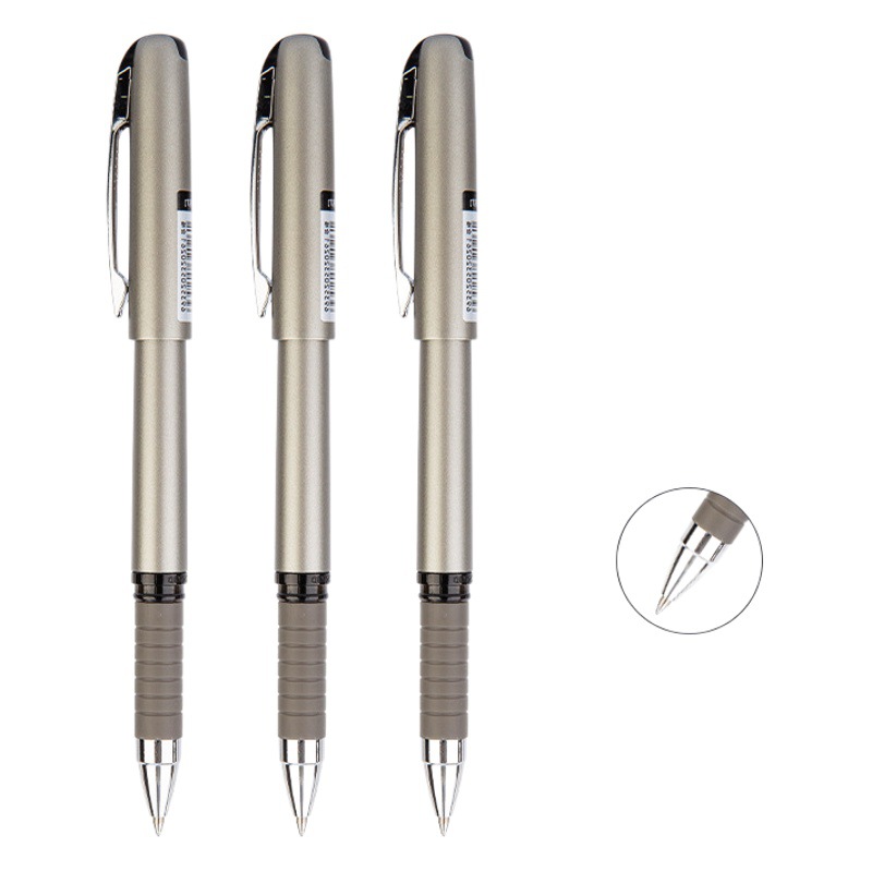 Deli 6600Es Gel Pen 0.5mm Quick-Drying Smooth Continuous Ink Flow Teacher's Red Pen Black Pen Signature Pen