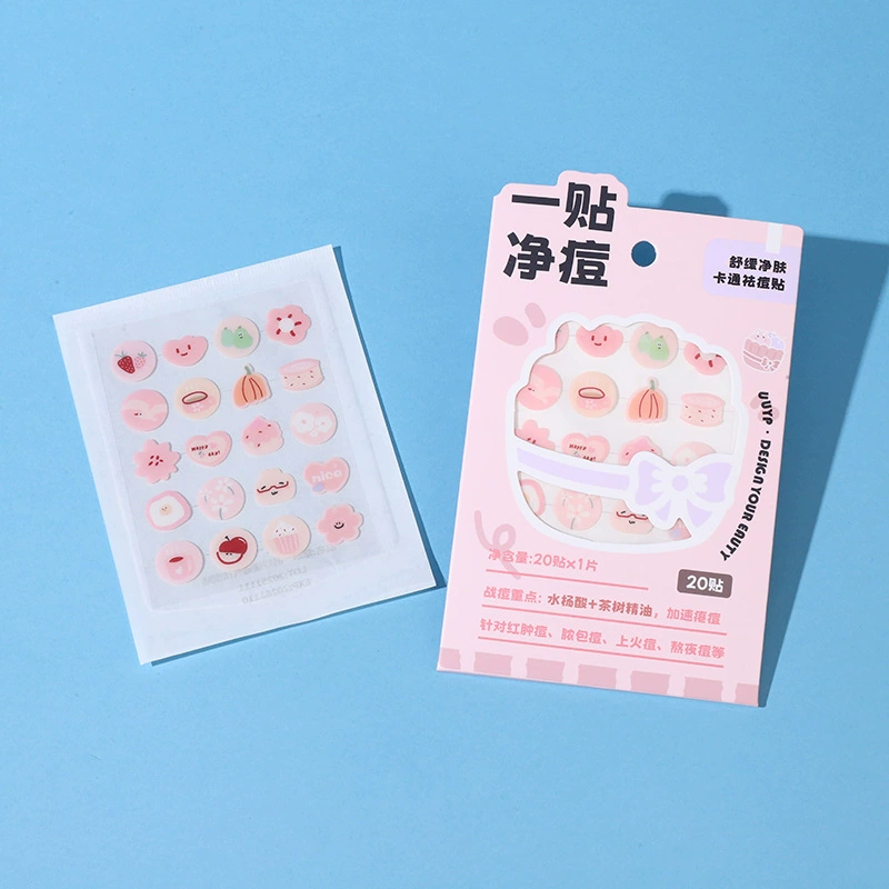Acne Patch — Light Thin Breathable Waterproof Cute Hydrocolloid Patches, 20–36 pcs