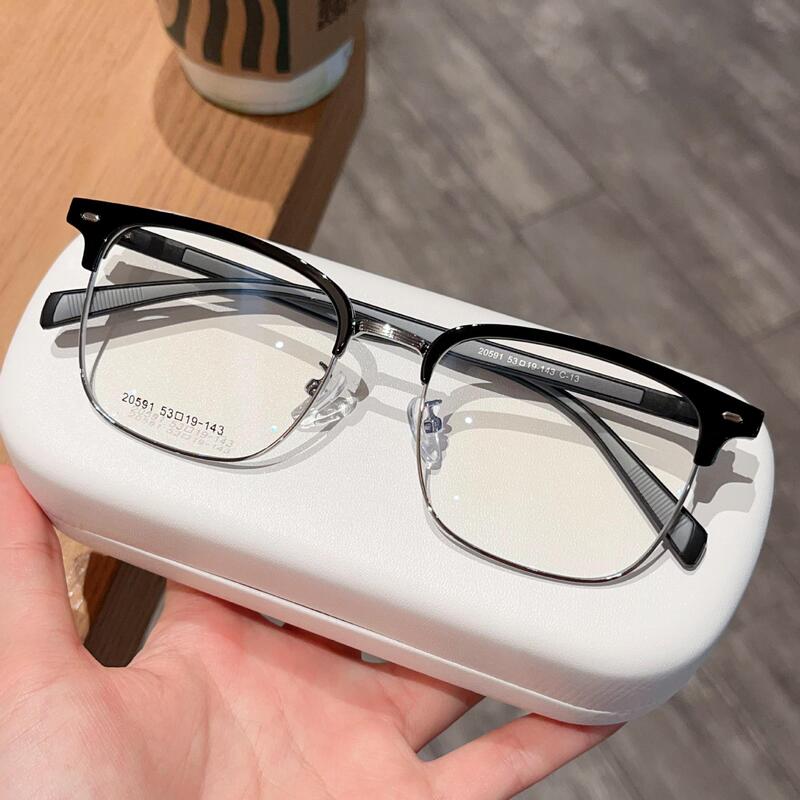 New men's casual eyebrow rack business Sven neutral glasses frame Danyang wholesale can be equipped with degree glasses New men's casual eyebrow rack business Sven neutral glasses frame Danyang wholesale can be equipped with degree glasses