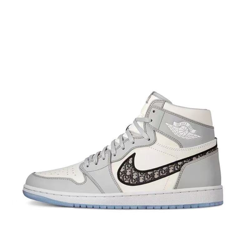 Puta Chunwon AJ1 zapatillas de baloncesto de alto nivel Aj1 pequeña universidad de Mocha azul Jiao1 ceniza aj1 zapatillas deportivas de pareja