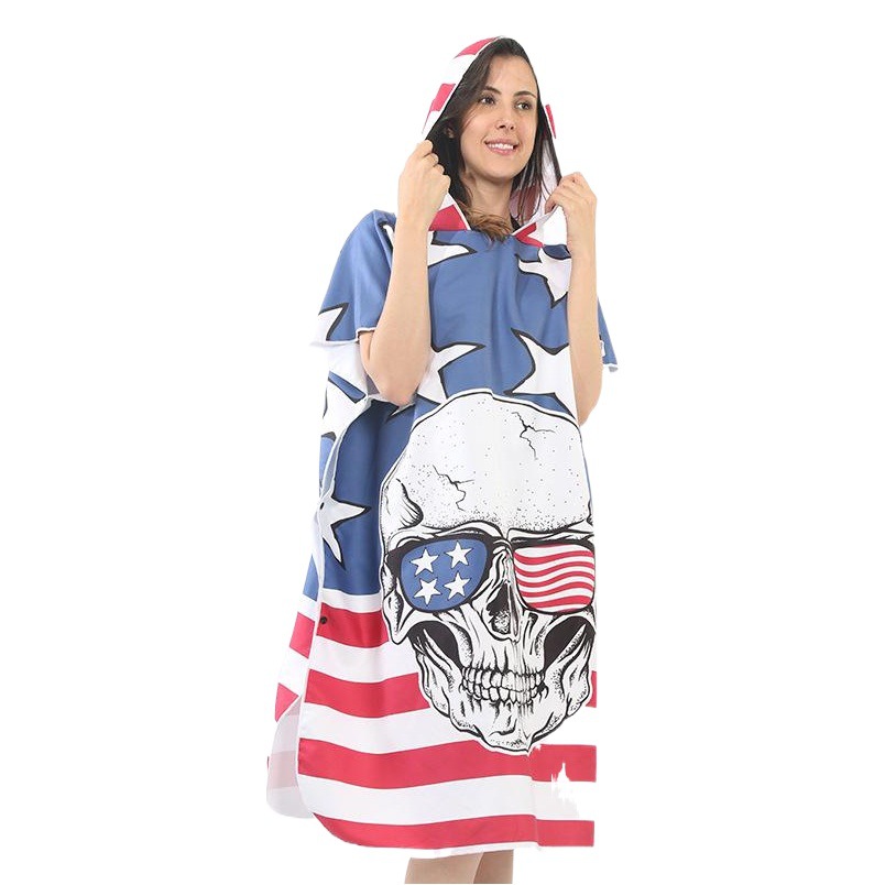 Chal de Playa Estilo Europeo y Americano, Toalla de Natación, Chal para Adultos con Estampado Digital, Disponible en Existencia, Venta al por Mayor