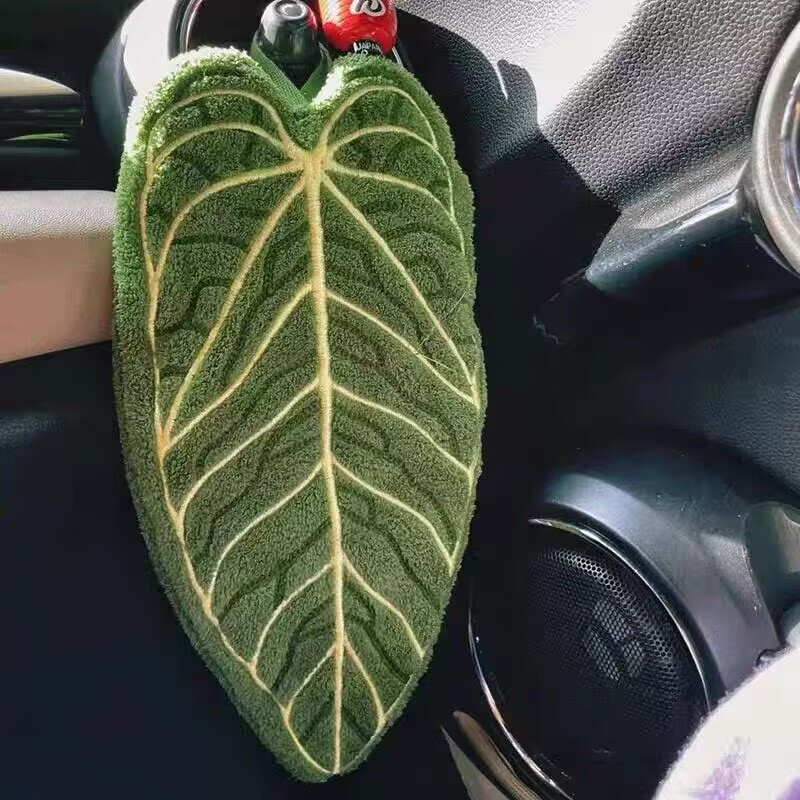 Plant Leaf Hand Towel, Hot Plant Flower Candle Handkerchief, Hanging Kitchen Bathroom Bathroom Cute Thickeneded Creative Towel Plant Leaf Hand Towel, Hot Plant Flower Candle Handkerchief, Hanging Kitchen Bathroom Bathroom Cute Thickeneded Creative Towel