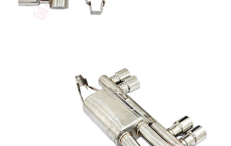 Suitable for 04-06 Bmw E46 M3 with Valve Remote Control Muffler High Performance Cat Back Stainless Steel Exhaust Pipe