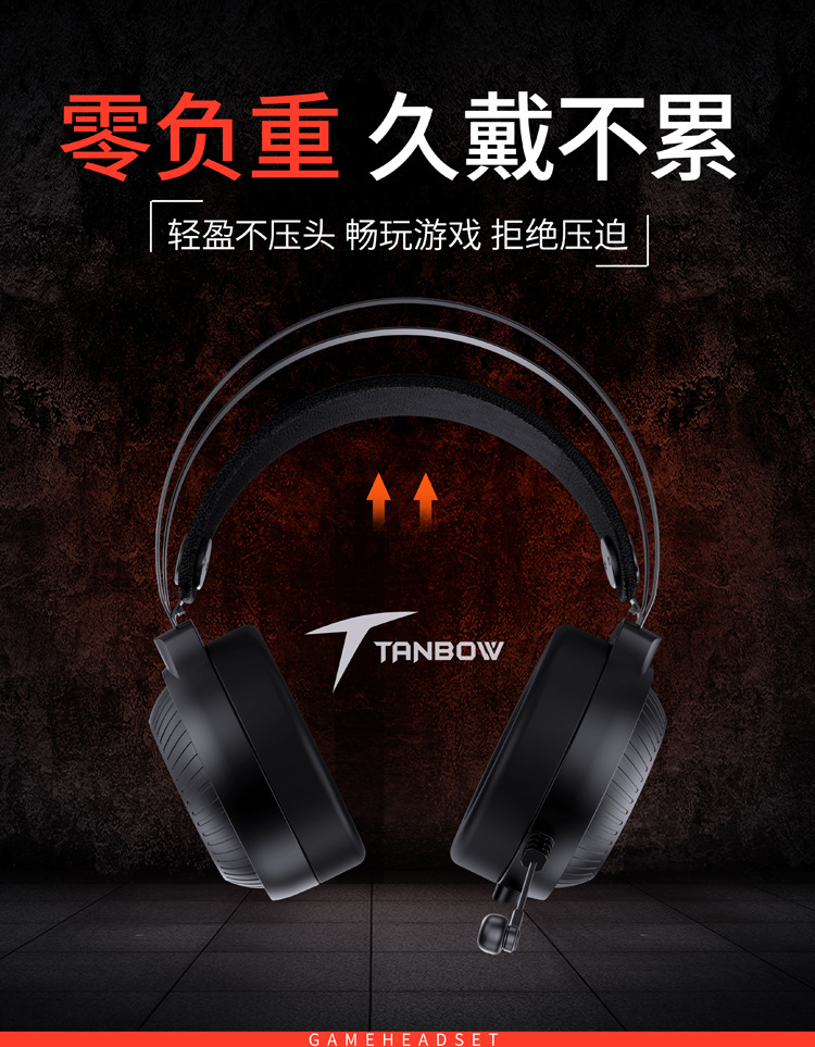 Sibirya C4USB Breathing Light Microphone Headset Head-Mounted Computer Gaming Headphone Illuminated Headset