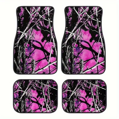 Avtomobil döşəmə paspasları — Style Car Floor Mats, Stain-Resistant - 1-138-suit-9-3344cm-two-piece-pack
