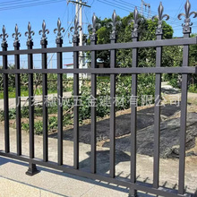 锌钢护栏社区医院室外栏杆小区学校成品铁艺围栏加厚厂区围墙护栏