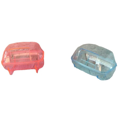 Large transparent bath room hamster supplies golden bear cleaning supplies bath basin toilet bath sand room bath sand room