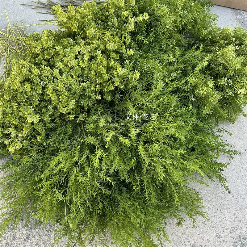 2025新款绿植仿真花塑料草米兰草九里香七里香千层金婚庆插花森系