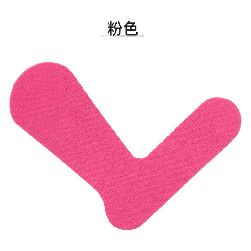 Предварительно вырезанная L-образная наклейка для мышц Баскетбол Фитнес Мала коленная Подушка Наклейка с внутренним эффектом для мышц Спортивная поддерживающая повязка Наклейка для мышц