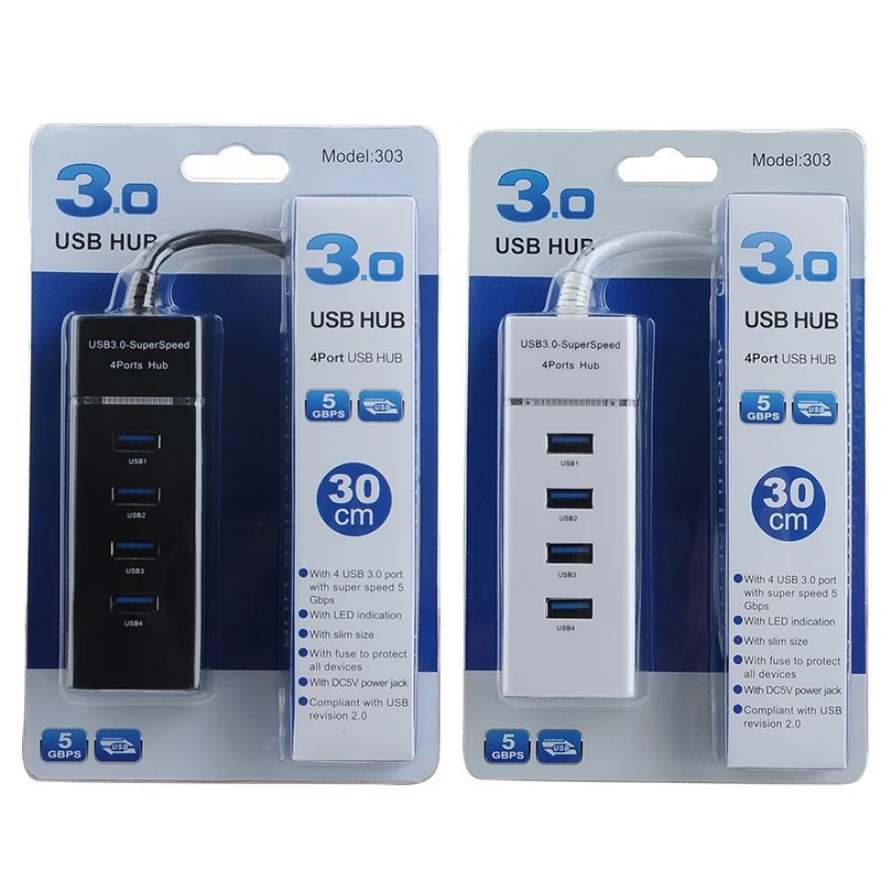 USBハブ3.0 1対4ポート高速ハブ USB拡張器 コンピューターUSBスプリッター 高速伝送|undefined