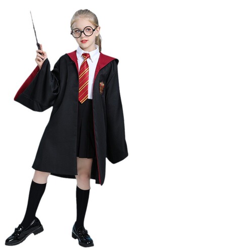 Harry Potter magic robe cloak studio Halloween robe cosplay performance costume college robe