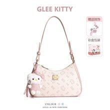 GLEE  KITTY  2026新款正品卡通印花腋下包女百搭斜挎包少女风