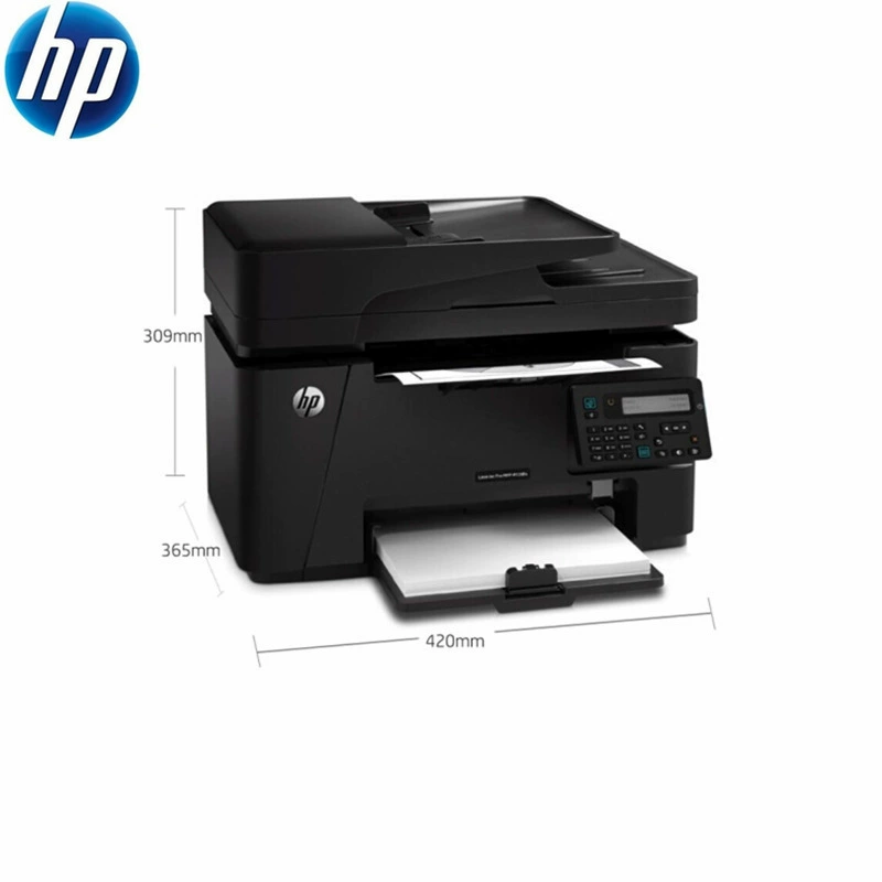 HP (HP) M128FN черно-белый лазерный принтер мультимодальный всё-в-одном печать копирование сканирование факс
