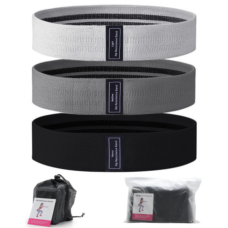 En stock círculo de resistencia banda de resistencia abuso de cadera círculo de cadera Squat fitness yoga stretch tensión banda fuente de fábrica