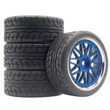 4个装 1:10平跑轮胎 平跑软胎 HSP FW06 樱花CS/D4 恒龙胎