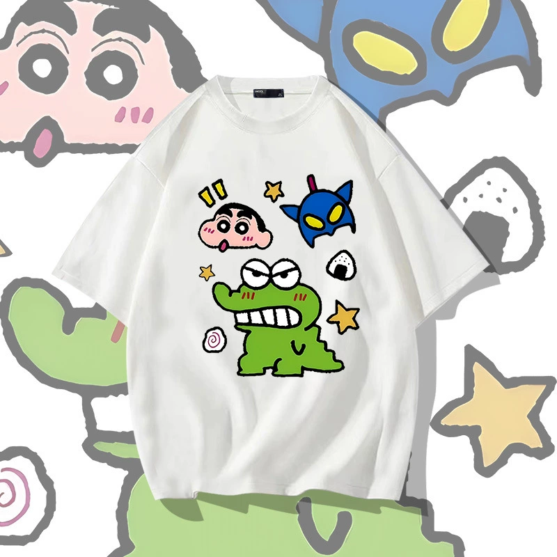 Футболка с принтом Crayon Shin-chan хлопок 100% лето