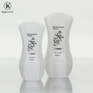 50Ml/80Ml Sunscreen Cream Bottle Sunscreen Lotion Packaging Bottle Sunscreen Packaging Material Evoh Multilayer Bottle