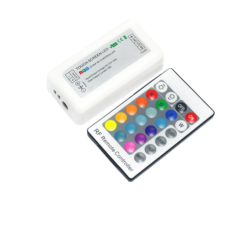 LED lamp, light strip, controller, 24 keys, 12v