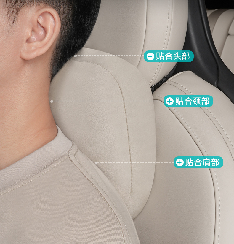Nio Es6 Ec6 Es8 Et5 Et7 Headrest Neck Pillow Car Lumbar Pillow Accessories Official Same Model