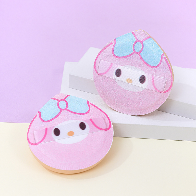 Puff de algodón de azúcar personalizado de fábrica Sanliou Series Melidi Cojín de aire de esponja de maquillaje seco y húmedo sin comer polvo