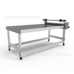 0.9*1.8m small mini tablet laminating machine air pressure manual laminating KT board advertising laminating cold laminating machine