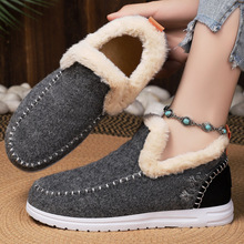 Ь����Ь�����¿�羳ŮЬ���޼Ӻ�ѩ��ѥһ�ŵŶ�ѥʱ�б�ů����