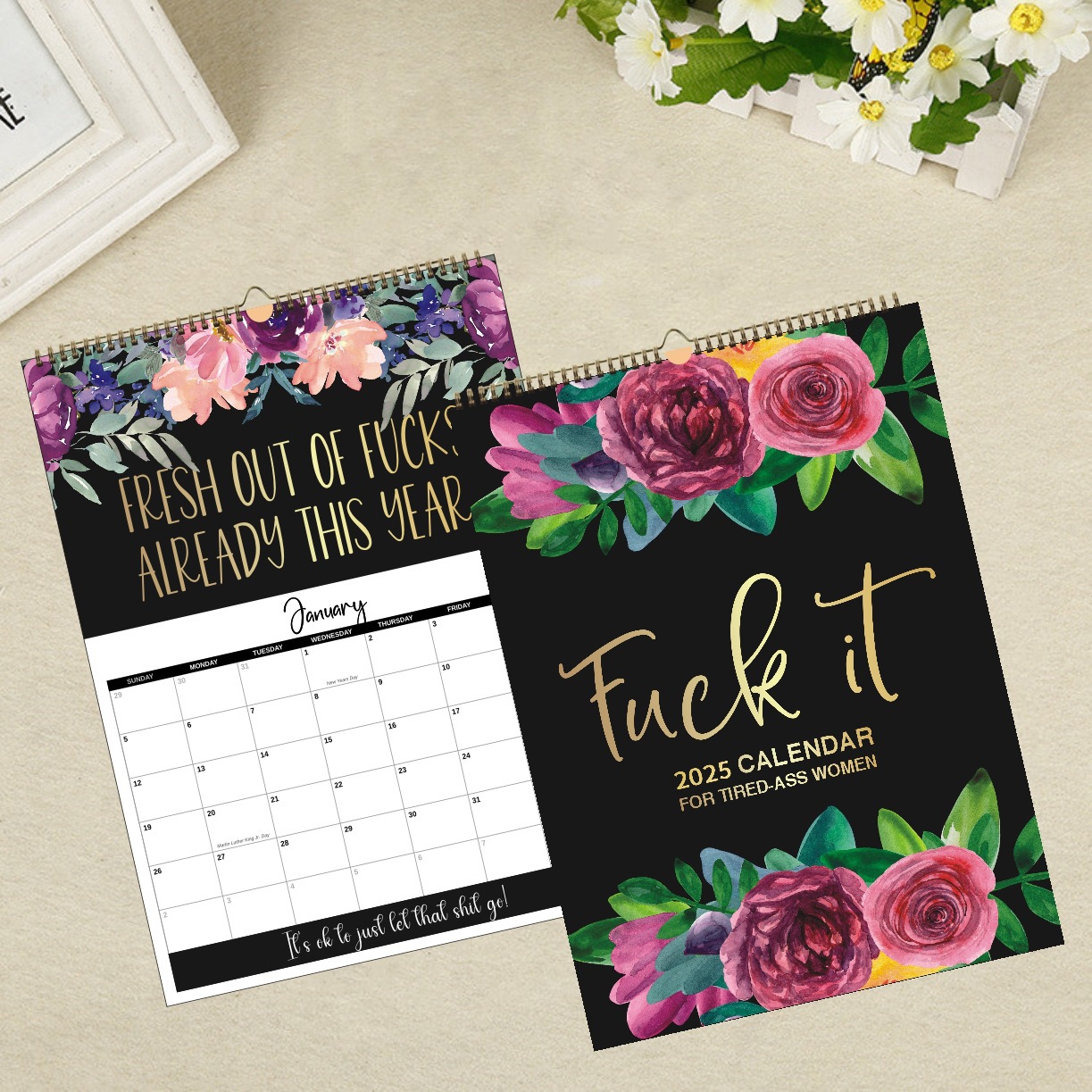 Huahua 달력 양면 인쇄