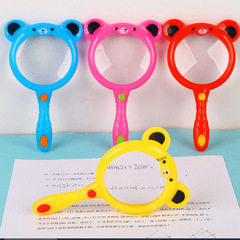 Cartoon Animal Magnifier for Kids, Anti-Fall Kindergarten Science Lab Toy, Student Prize Wholesale