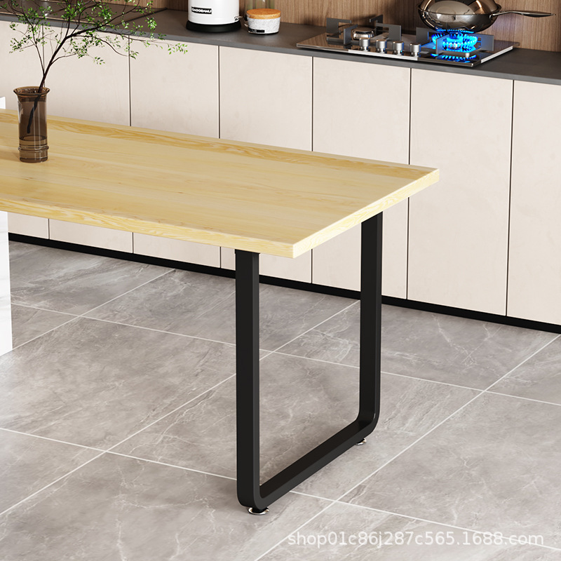 铁艺桌腿支架吧台支撑柱书桌支架吧台脚支架桌腿支撑架金属岛台腿