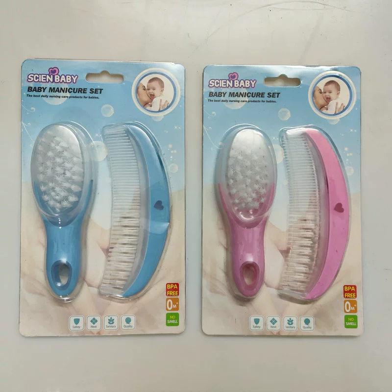 Уход за ребенком удаление головы весы Луна гребень щетка костюм мягкие волосы гребень щетка Чистка уход мягкая Расческа Мягкая щетка для волос комплект из 2 предметов