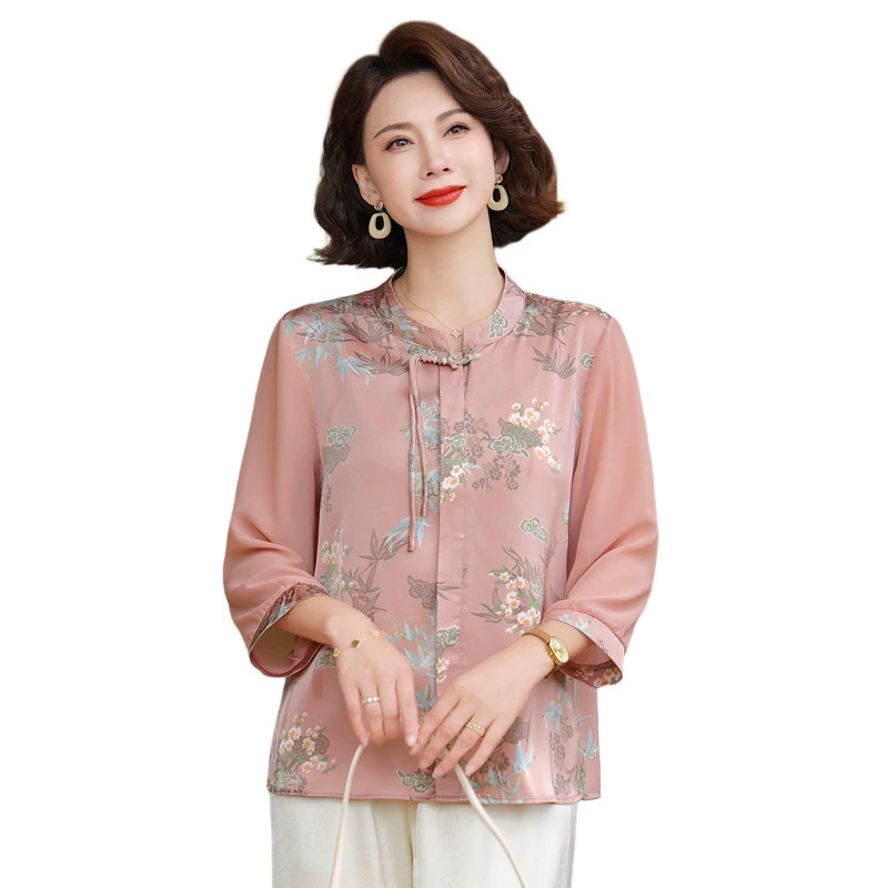 Средние и старые новые футболки и нижние рубашки женские топы