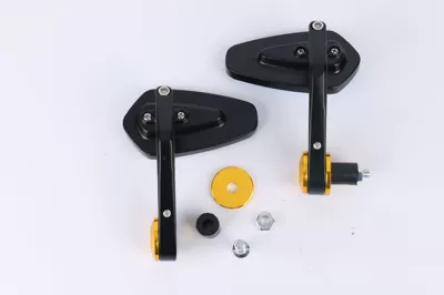 factory direct supply, Motorcycle rearview mirror - jb-6027-golden-white-glass