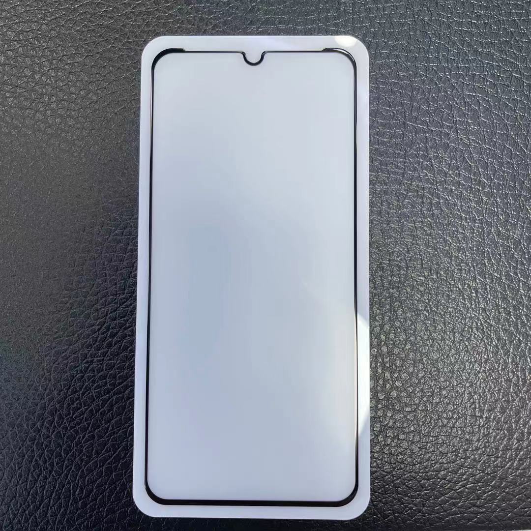 For Samsung S23FE/A05S Full Screen Bright Edge Frosted Tempered Film A22S Anti-Fingerprint Mobile Phone Film
