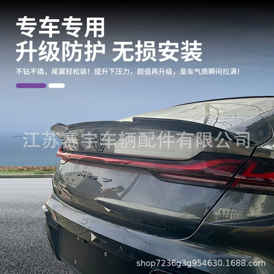 Wing, Sporty Appearance Accessories, Fixed wind wing